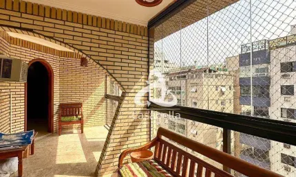 Apartamento com 4 dormitórios à venda, 250 m² por R$ 1.750.000,00 - Aparecida - Santos/SP