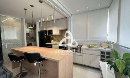 Apartamento com 2 dormitórios à venda, 70 m² por R$ 1.150.000,00 - Gonzaga - Santos/SP