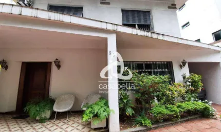 Casa com 3 dormitórios para alugar, 264 m² por r$ 26.200,00/mês - boqueirão - santos/sp