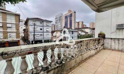 Casa com 3 dormitórios à venda, 308 m² por R$ 1.600.000,00 - Gonzaga - Santos/SP