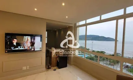 Apartamento com 2 dormitórios à venda, 85 m² por R$ 1.350.000,00 - Aparecida - Santos/SP