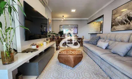 Apartamento com 2 dormitórios à venda, 99 m² por r$ 1.580.000,00 - gonzaga - santos/sp