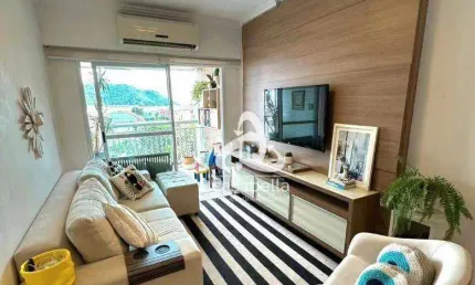 Apartamento com 2 dormitórios à venda, 78 m² por R$ 1.100.000,00 - Ponta da Praia - Santos/SP