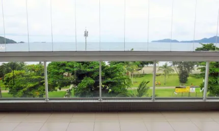 Apartamento com 4 dormitórios para alugar, 196 m² por r$ 18.000,00/mês - aparecida - santos/sp