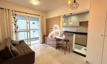 Apartamento com 1 dormitório à venda, 53 m² por R$ 765.000,00 - Embaré - Santos/SP