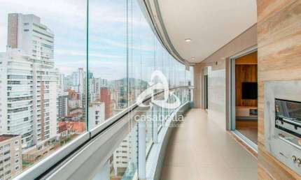 Apartamento com 3 dormitórios à venda, 132 m² por R$ 1.650.000,00 - Boqueirão - Santos/SP