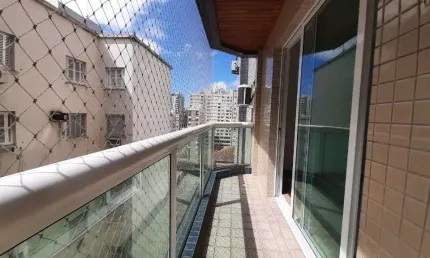 Apartamento com 3 dormitórios para alugar, 101 m² por r$ 7.900,02/mês - embaré - santos/sp