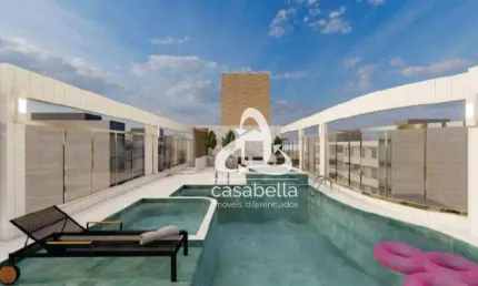 Apartamento com 1 dormitório à venda, 50 m² por r$ 660.000,00 - boqueirão - santos/sp