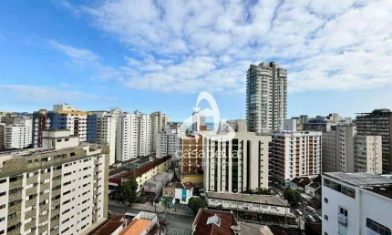 Apartamento com 1 dormitório à venda, 58 m² por R$ 740.000,00 - Boqueirão - Santos/SP