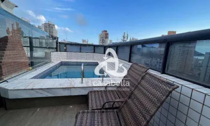 Cobertura com 4 dormitórios, 224 m² - venda por R$ 1.990.000,00 ou aluguel por R$ 12.690,00/mês - Ponta da Praia - Santos/SP