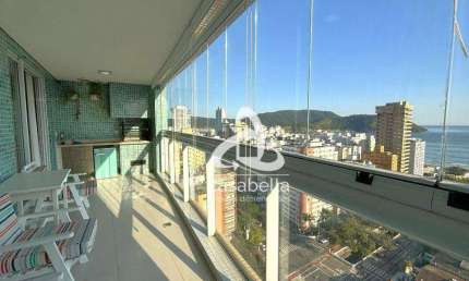 Apartamento com 3 dormitórios, 141 m² - venda por R$ 2.330.000,00 ou aluguel por R$ 15.000,00/mês - Ponta da Praia - Santos/SP