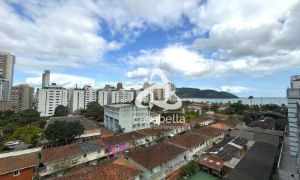Cobertura com 3 dormitórios à venda, 131 m² por R$ 800.000,00 - Aparecida - Santos/SP