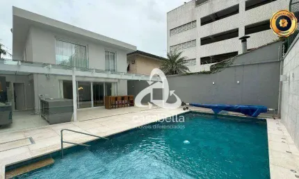 Casa com 3 dormitórios à venda, 294 m² por R$ 4.350.000,00 - Ponta da Praia - Santos/SP