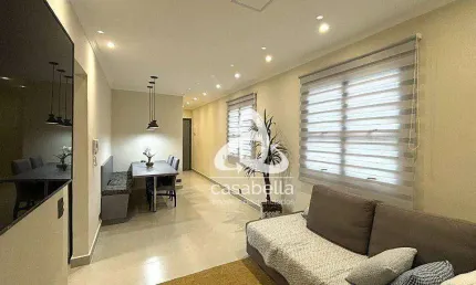 Apartamento com 1 dormitório à venda, 47 m² por R$ 745.000,00 - Aparecida - Santos/SP