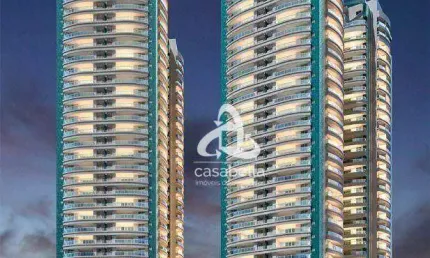 Apartamento com 2 dormitórios à venda, 113 m² por R$ 2.500.000,00 - Ponta da Praia - Santos/SP
