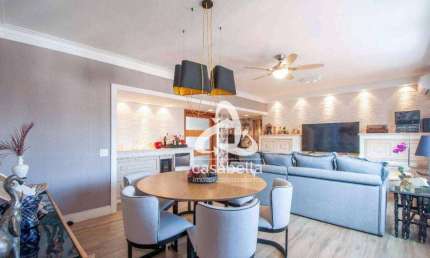 Apartamento com 3 dormitórios à venda, 130 m² por R$ 1.290.000,00 - Gonzaga - Santos/SP