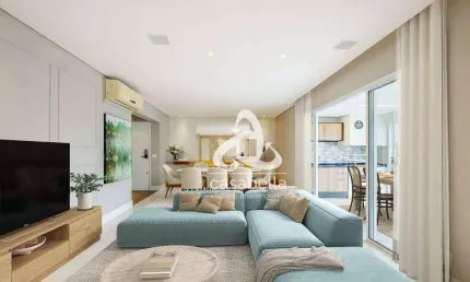 Apartamento com 3 dormitórios à venda, 155 m² por R$ 1.980.000,00 - Embaré - Santos/SP