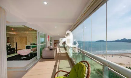 Apartamento com 4 dormitórios à venda, 360 m² por r$ 7.699.000,00 - gonzaga - santos/sp