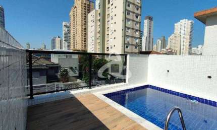 Casa com 3 dormitórios à venda, 155 m² por R$ 1.350.000,00 - Embaré - Santos/SP