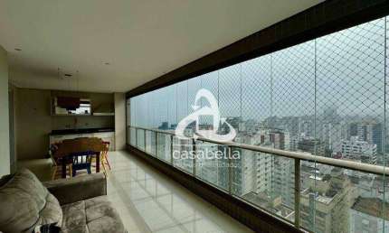 Apartamento com 3 dormitórios à venda, 210 m² por R$ 4.050.000,00 - Boqueirão - Santos/SP