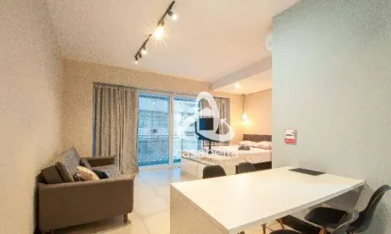 Apartamento com 1 dormitório à venda, 47 m² por r$ 800.000,00 - josé menino - santos/sp