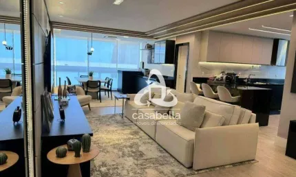 Apartamento com 1 dormitório à venda, 91 m² por r$ 2.650.000,00 - aparecida - santos/sp