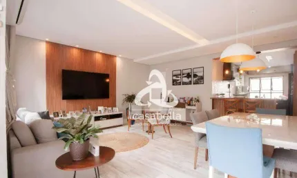 Apartamento com 3 dormitórios à venda, 143 m² por R$ 1.800.000,00 - Boqueirão - Santos/SP