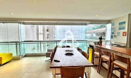 Apartamento com 4 dormitórios para alugar, 232 m² por R$ 29.000,00/mês - Aparecida - Santos/SP