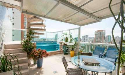 Cobertura com 4 dormitórios à venda, 460 m² por R$ 7.500.000,00 - Embaré - Santos/SP