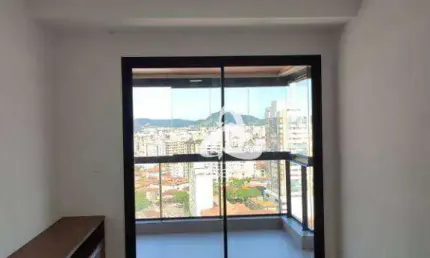 Apartamento com 1 dormitório à venda, 54 m² por r$ 880.000,00 - boqueirão - santos/sp