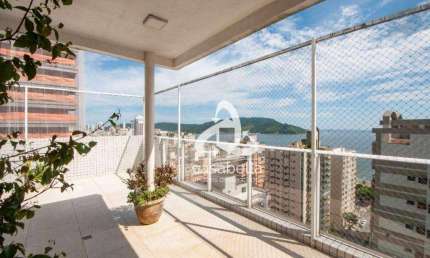Apartamento com 4 dormitórios à venda, 290 m² por R$ 5.000.000,00 - Embaré - Santos/SP