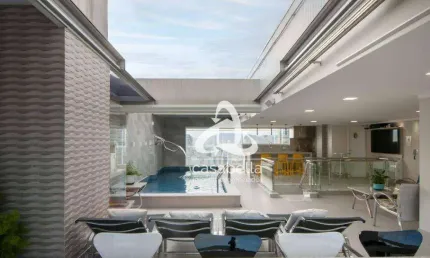 Cobertura com 3 dormitórios à venda, 446 m² por R$ 7.900.000,00 - Embaré - Santos/SP