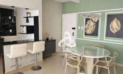 Apartamento com 2 dormitórios para alugar, 86 m² por R$ 5.500,00/mês - Boqueirão - Santos/SP