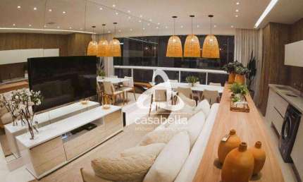 Apartamento com 3 dormitórios à venda, 89 m² por R$ 920.000,00 - Encruzilhada - Santos/SP