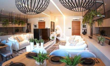 Apartamento com 2 dormitórios à venda, 72 m² por R$ 720.000,00 - Encruzilhada - Santos/SP