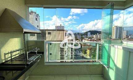 Apartamento com 2 dormitórios à venda, 63 m² por R$ 670.000,00 - Campo Grande - Santos/SP