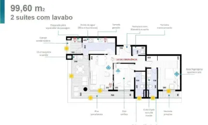 Apartamento com 2 dormitórios à venda, 99 m² por R$ 1.111.000,00 - Ponta da Praia - Santos/SP