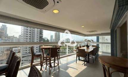 Apartamento com 4 dormitórios, 255 m² - venda por R$ 3.700.000,00 ou aluguel por R$ 20.000,00/mês - Aparecida - Santos/SP