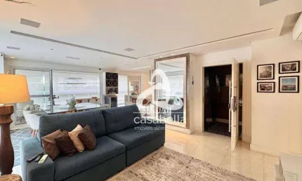 Apartamento com 4 dormitórios à venda, 271 m² por R$ 4.100.000,00 - Gonzaga - Santos/SP