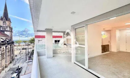 Apartamento com 2 dormitórios à venda, 98 m² por R$ 1.650.000,00 - Embaré - Santos/SP
