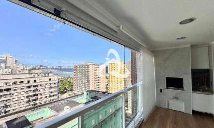 Apartamento com 3 dormitórios, 102 m² - venda por R$ 1.495.000,00 ou aluguel por R$ 8.000,00/mês - José Menino - Santos/SP
