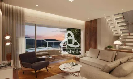 Cobertura com 3 dormitórios à venda, 214 m² por R$ 4.990.000,00 - Ponta da Praia - Santos/SP