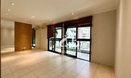 Apartamento com 3 dormitórios à venda, 108 m² por r$ 1.080.000,00 - pompéia - santos/sp