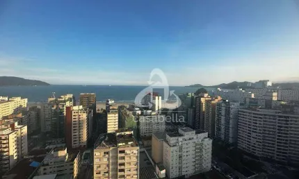 Apartamento com 1 dormitório para alugar, 58 m² por R$ 6.500,00/mês - Pompéia - Santos/SP
