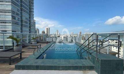 Apartamento com 2 dormitórios à venda, 82 m² por R$ 885.000,00 - Aparecida - Santos/SP