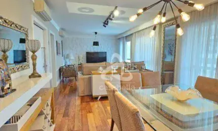 Apartamento com 3 dormitórios à venda, 189 m² por R$ 2.200.000,00 - Ponta da Praia - Santos/SP