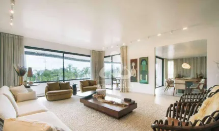 Apartamento com 4 dormitórios, 442 m² - venda por R$ 10.500.000,00 ou aluguel por R$ 50.000,00/mês - Aparecida - Santos/SP