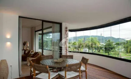 Apartamento com 4 dormitórios, 442 m² - venda por r$ 10.500.000,00 ou aluguel por r$ 50.000,00/mês - aparecida - santos/sp
