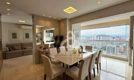 Apartamento com 3 dormitórios à venda, 167 m² por R$ 2.390.000,00 - Boqueirão - Santos/SP