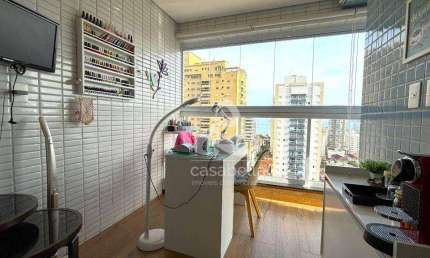Apartamento com 2 dormitórios à venda, 85 m² por R$ 1.250.000,00 - Embaré - Santos/SP